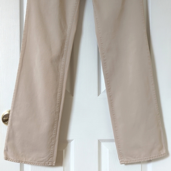 Gap 2002 Y2K Vintage Twill Cotton Mid Rise Straight Leg Chino Pants Beige 8 - Picture 3 of 14